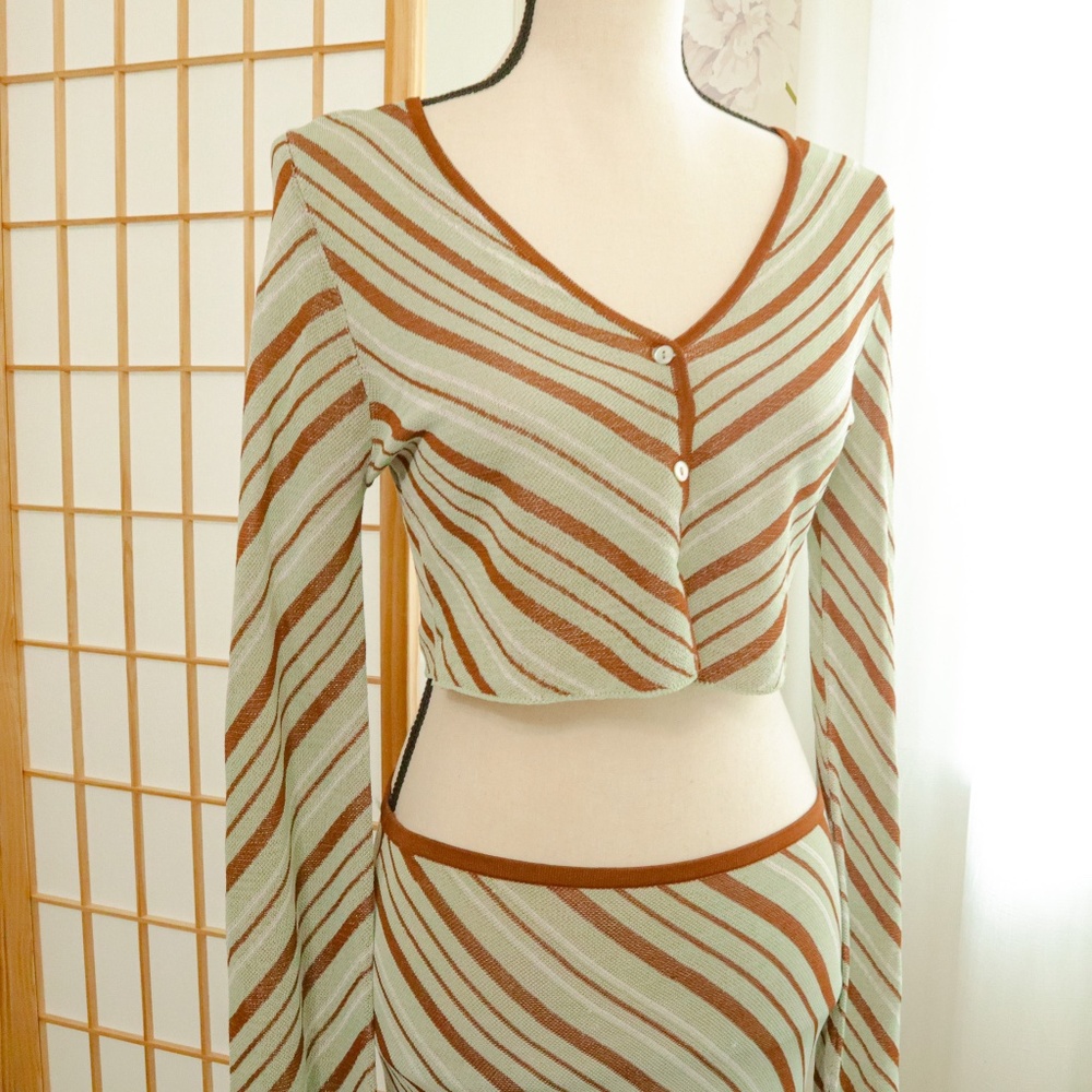 Zara 2 piece Skirt Set